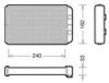 CTR 1228053 Heat Exchanger, interior heating